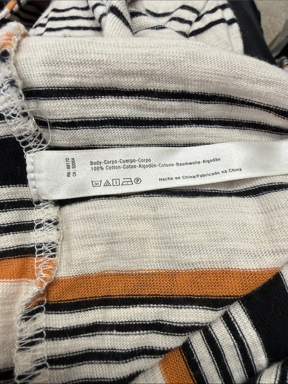 Free‎ People Beach Striped Breaker Tunic Sz M